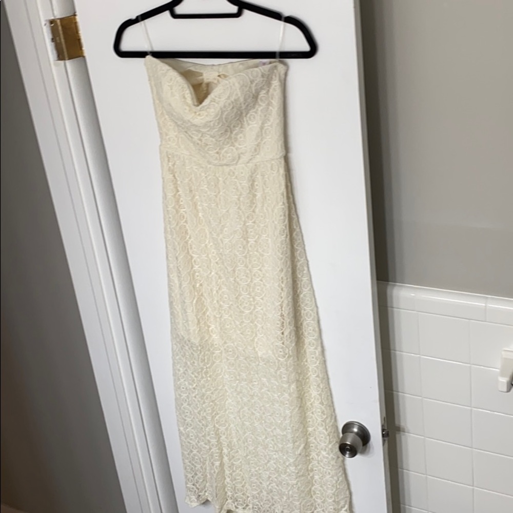 No Boundaries dress white lace